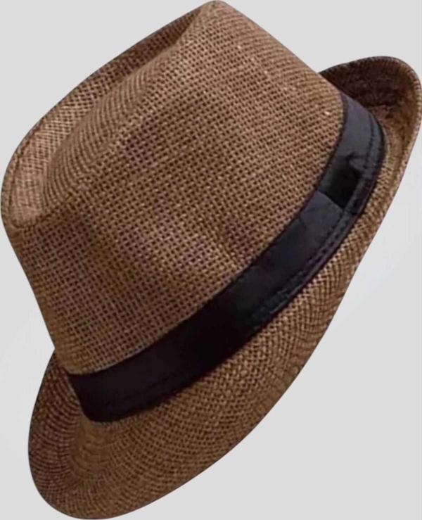 Unisex Hasır Fötr Şapka Yazlık Şapka - Image 1