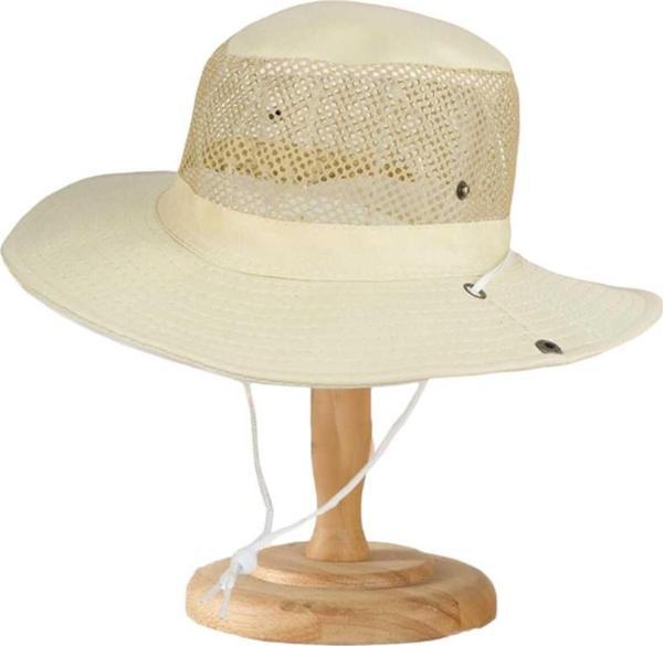 Unisex Kalıbı Bozulmayan Fileli Safari Şapka - Image 1