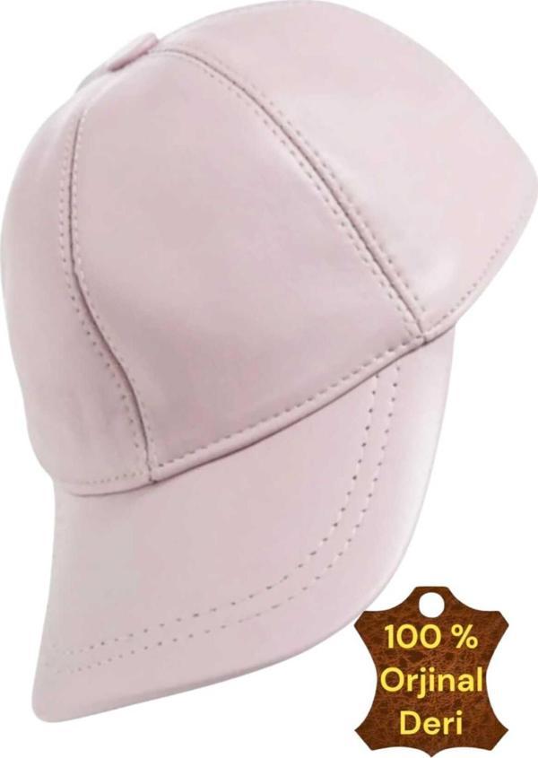 Unisex %100 Deri Arkadan Ayarlanabilir Baseball Kep Şapka - Image 1
