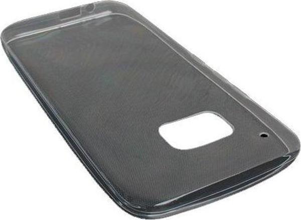 One M9 ile Uyumlu Ultra Slim Silikon Kılıf Beyaz - Image 1