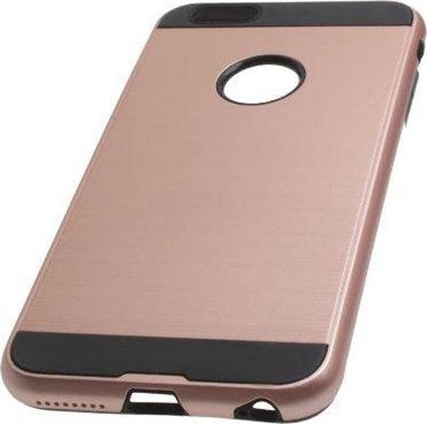 iPhone 6S/6 ile Uyumlu ile Uyumlu Hard Shield Koruma Kılıfı Rose Gold - Image 1