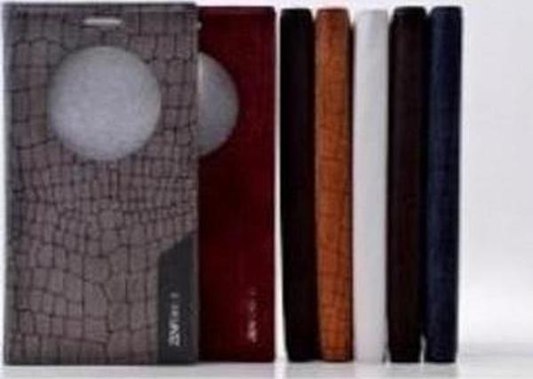 Zenfone 6 ile Uyumlu Rock Serisi Kapaklı Kılıf Siyah - Image 1