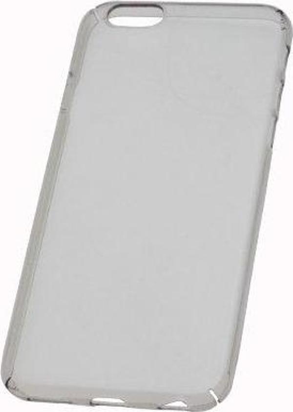 iPhone 6S/6 ile Uyumlu Rubber Kılıf Şeffaf Gri - Image 1