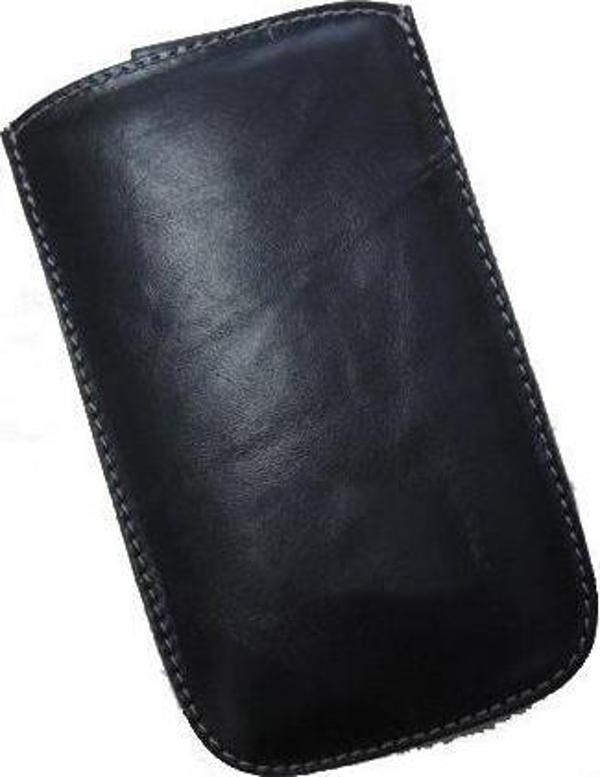 Galaxy Y S5360 ile Uyumlu Çekmeli Deri Kılıf - Image 1