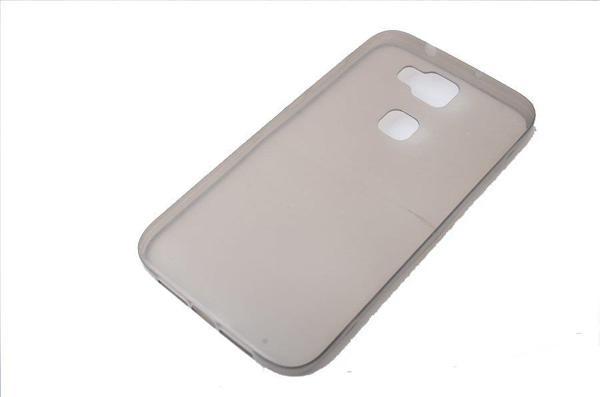 Xperia C5 Ultra ile Uyumlu Silikon Slim Arka Koruma Paneli Siyah SK-010 - Image 1