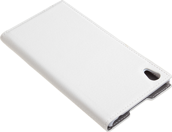 Xperia Z3 Plus ile Uyumlu Kılıf Safir Serisi Kapaklı Beyaz - Image 1