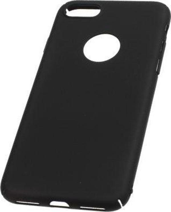 iPhone 7 Plus ile Uyumlu Rubber Kılıf Siyah - Image 1