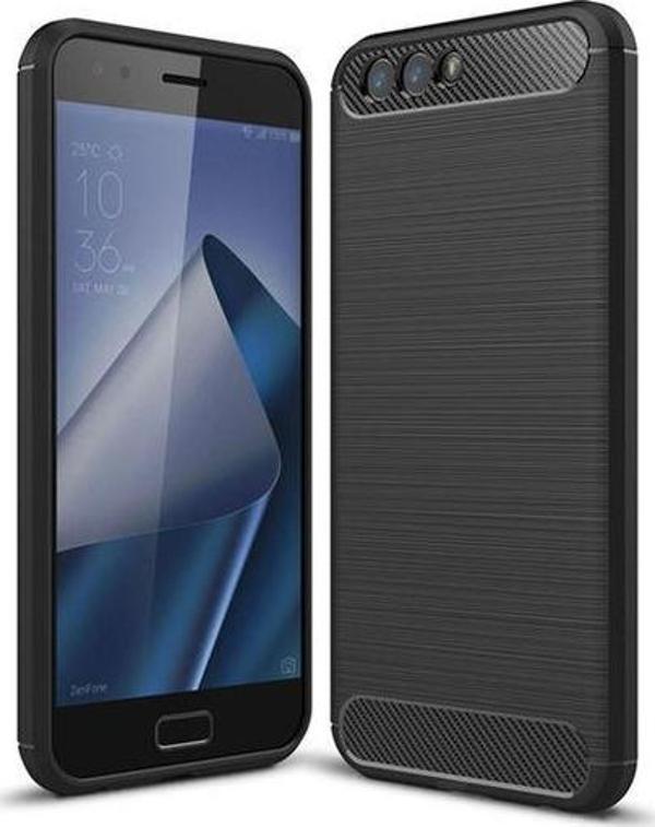 ZenFone 4 ile Uyumlu (ZE554KL) Room Silikon Kılıf-Siyah - Image 1