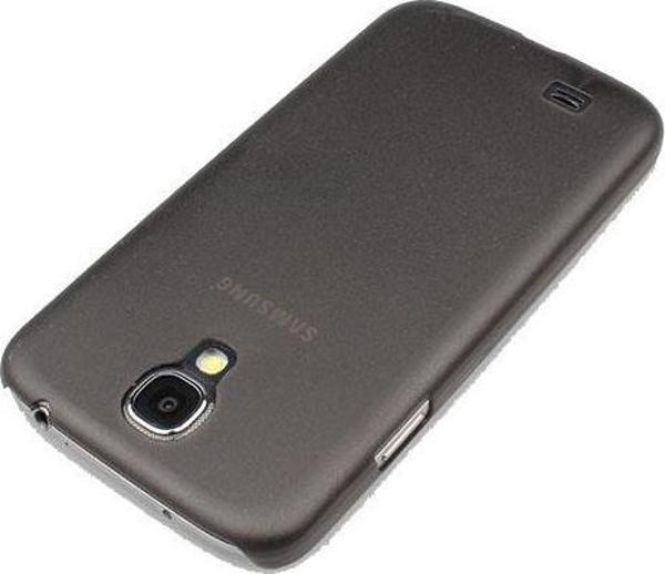 Galaxy S4 i9500 ile Uyumlu Ultra Slim Kılıf 0.5 mm Gri - Image 1