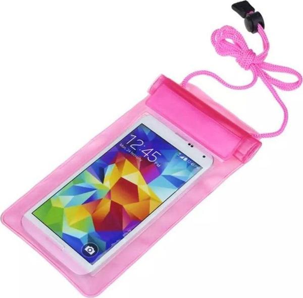 Sea Horse Su Geçirmez Telefon Kılıfı Pembe - Image 1