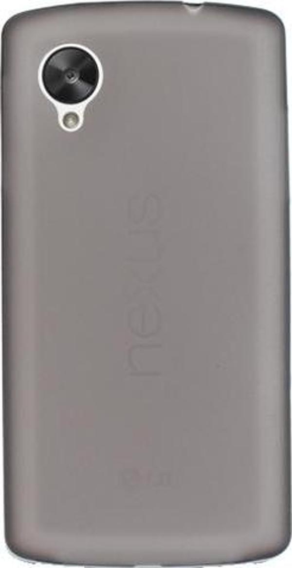 Nexus 5 D821 ile Uyumlu Ultra Slim Kılıf 0,3 mm Siyah - Image 1