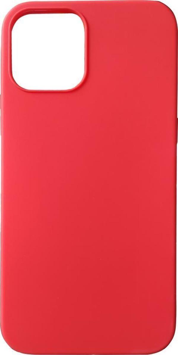 iPhone 12 (6.1") ile Uyumlu Nxe Desing Silikon Kılıf Kırmızı - Image 1