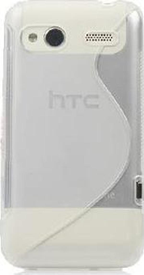 Radar ile Uyumlu S Desenli Şeffaf Silikon Kılıf Beyaz Renk - Image 1