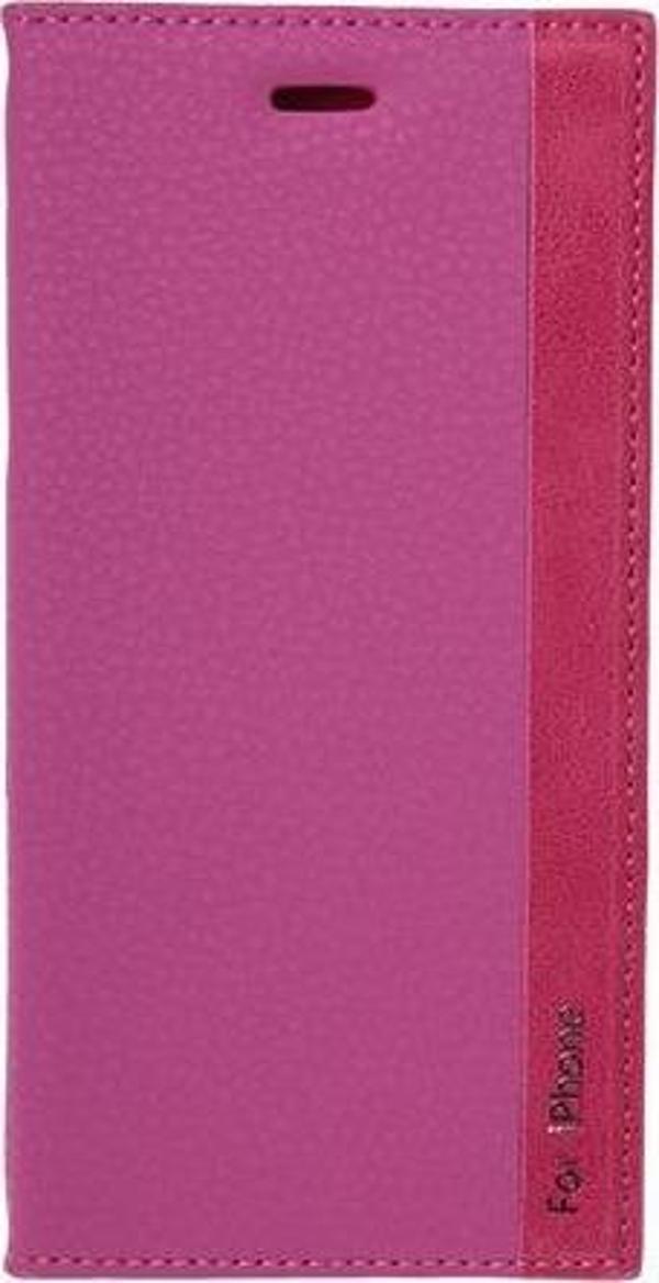 iPhone 6S Plus/6 Plus ile Uyumlu Kılıf Magnum Serisi Yan Model Pembe - Image 1