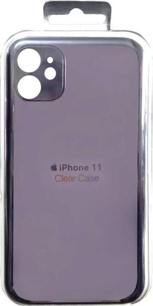 iPhone 11 ile Uyumlu Şeffaf Kılıf Siyah - Image 1