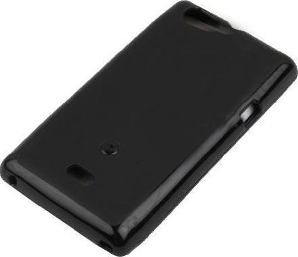 Xperia Miro ile Uyumlu Silikon Kılıf Siyah Renk - Image 1