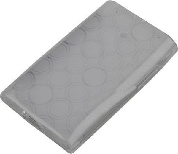 Optimus L3 ile Uyumlu Şeffaf Silikon Kılıf Beyaz Renk - Image 1