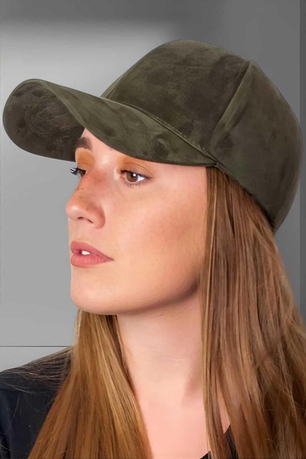 Unisex Süet Ayarlanabilir Beyzbol Kep Şapka - Image 1