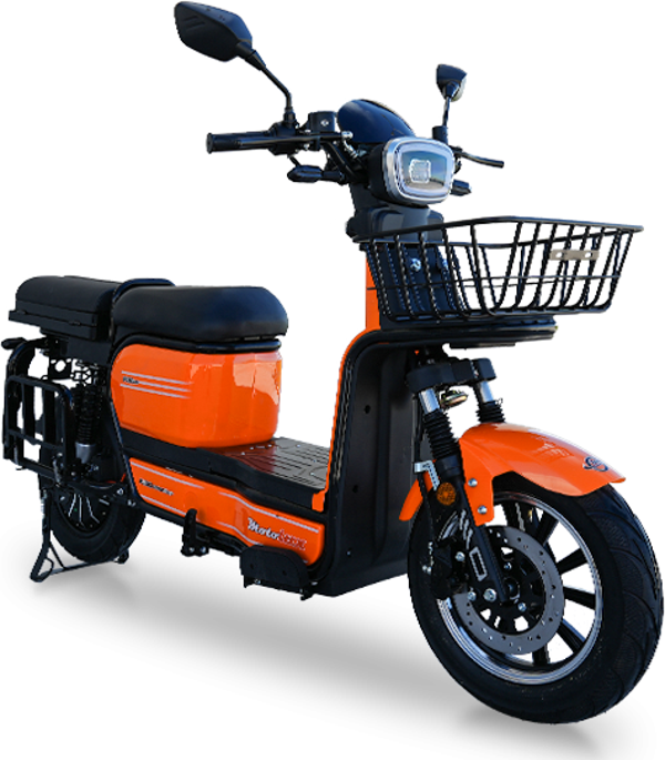 Motolux Piton Elektrikli Scooter Turuncu - 2024 Model - Image 1