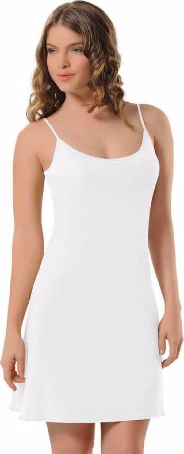 NBB İnce Askılı Kombinezon Bayan Kombinezon Kadın YAZLIK 3851 - Image 1