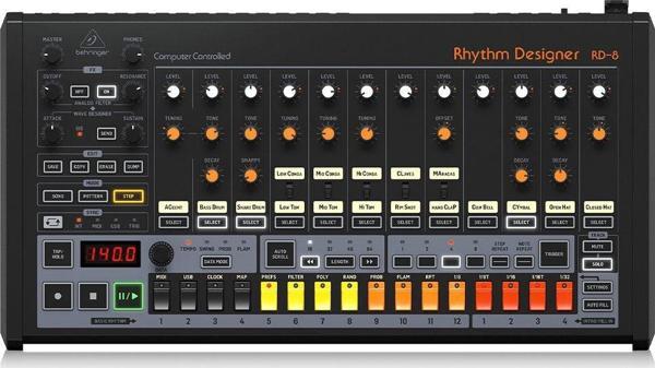 BEHRINGER Çift Mod Filtreli Klasik Analog Davul Makinesi - Image 1