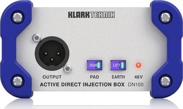 Klark Teknik DN100 V2 Aktif DI Box - Image 1