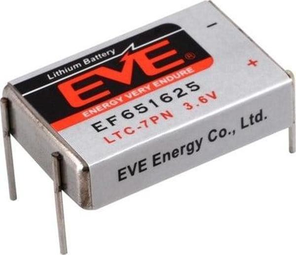 EVE - EF651625 - LTC-7PN - Li-SOCl2 - 3.6V Lithium Pil - Image 1