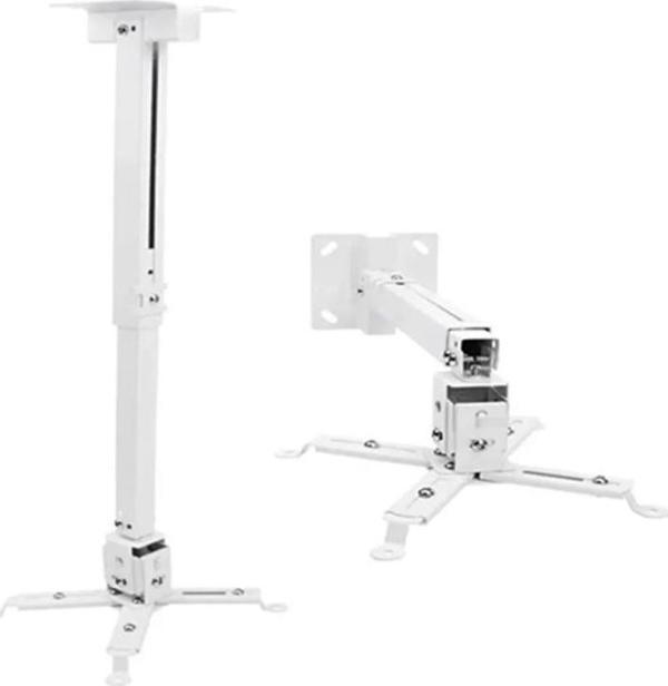 electroon 50-90cm Ayarlanabilir Teleskopik Projeksiyon Tavan Askı Aparatı - Image 1
