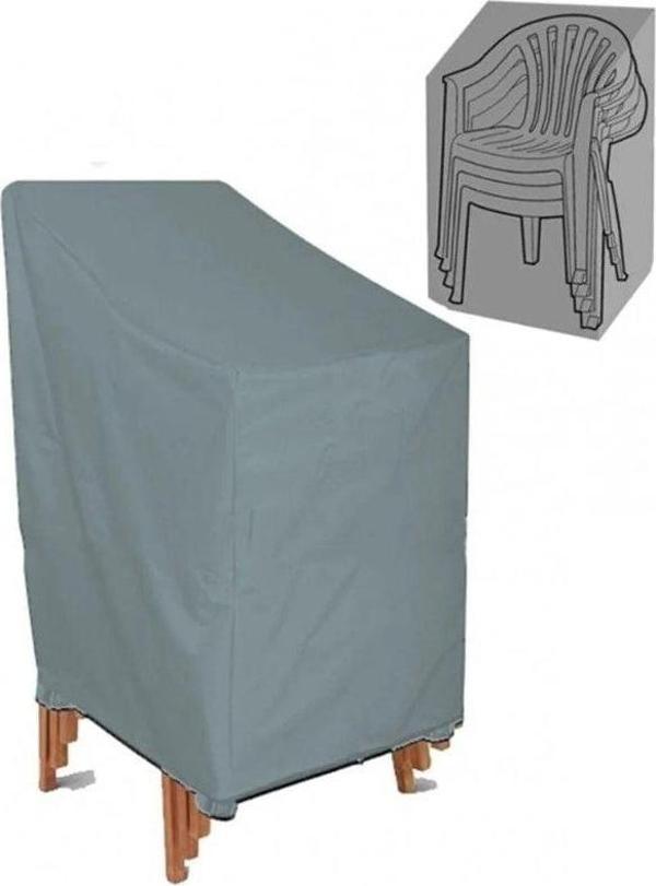 Sandalye Koruma Kılıf Örtüsü Gri Su Geçirmez  Ölçü : 120x70x64x64 - Image 1