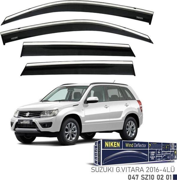 Grand Vitara Uyumlu 2016 Sonrası Kromlu Cam Rüzgarlığı - Image 1