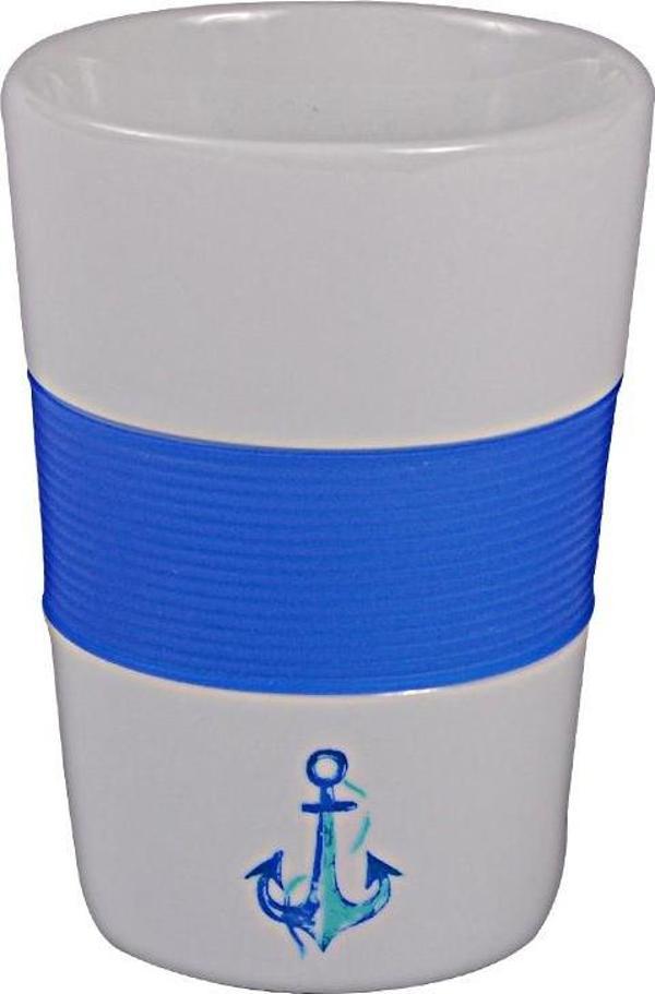 Anemoss Çapa Seramik Mug Silikon Bantlı - Image 1