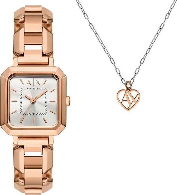 Armani Exchange AX7167SET Kadın Kol Saati ve Kolye Seti - Image 1