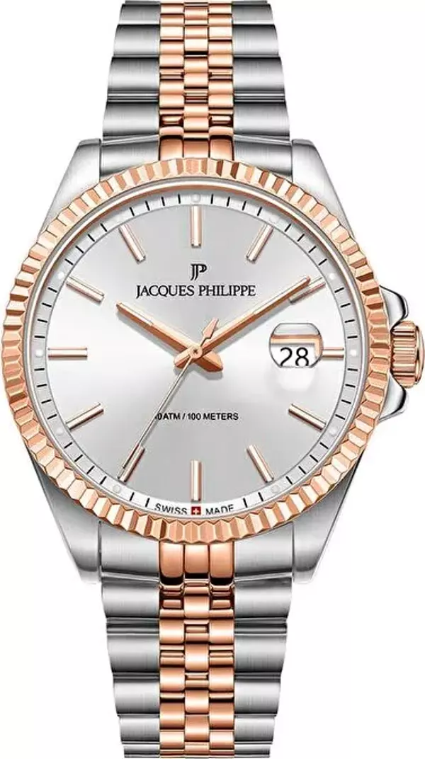 Jacques Philippe Swiss Made JPQGS597328V2 Erkek Kol Saati - Image 1