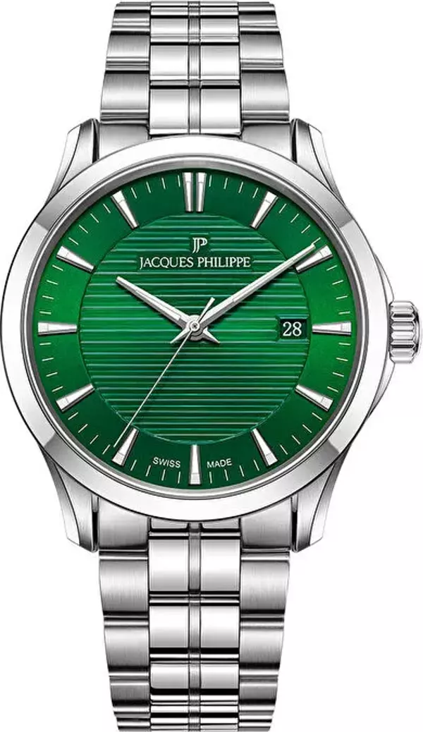 Jacques Philippe Swiss Made JPQGS7913X6 Erkek Kol Saati - Image 1