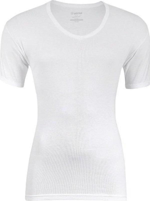 Yıldız Erkek Ribana V Yaka Body Atlet 60/62 - 6 Adet - Image 1