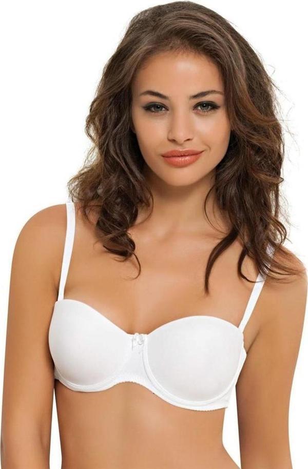 Nbb 3510 Mikrofiber Desteksiz Straplez Sütyen - Image 1