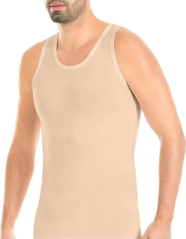 Yıldız Erkek Modal Likralı Askılı Atlet 70/74 - 3 Adet - Image 1