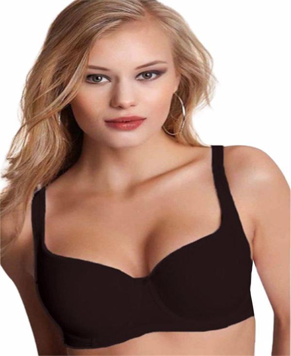 2 Adet NBB 3613 Toparlayıcı Kaplı Balenli Basic Sütyen (B C D Kap - Image 1