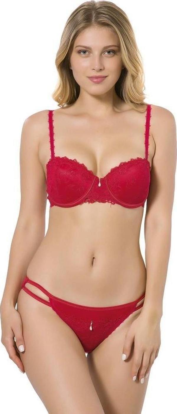 Le Jardin 5050 Brode Kap Silikonlu Sütyen Takımı - Image 1