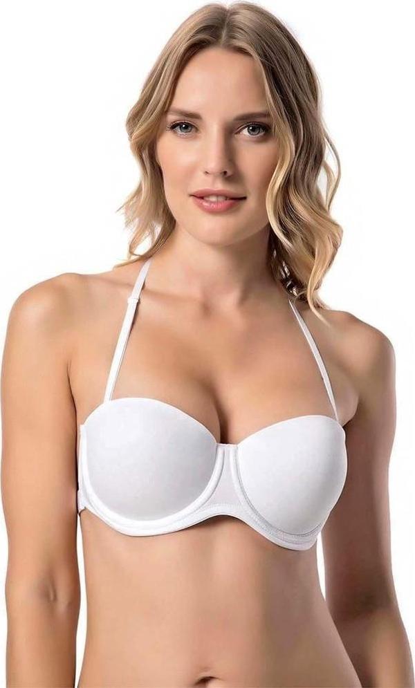 Le Jardin 7042 Boyundan Bağlamalı Seffaf Sütyen - Image 1