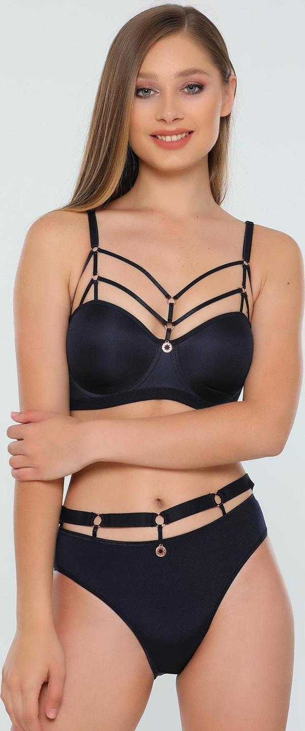 Le Jardin Kadın Balenli Desteksiz Sütyen Külot Takımı 5045 - 1 Adet - Image 1