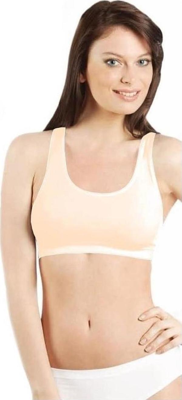 Elite Life Kadın Kalın Askılı Dikişsiz Sporcu Sütyen Büstiyer 3'Lü Paket - 775  - Image 1