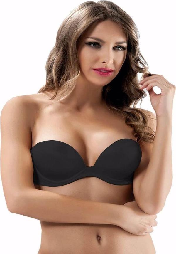 Le Jardin 2 Beden Büyük Gösteren Straplez Sütyen 7036 - Image 1