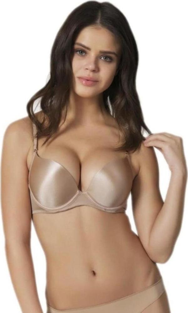 Orkide Kadın Full Push-up 2 Beden Büyüten Sütyen - Reina - Image 1