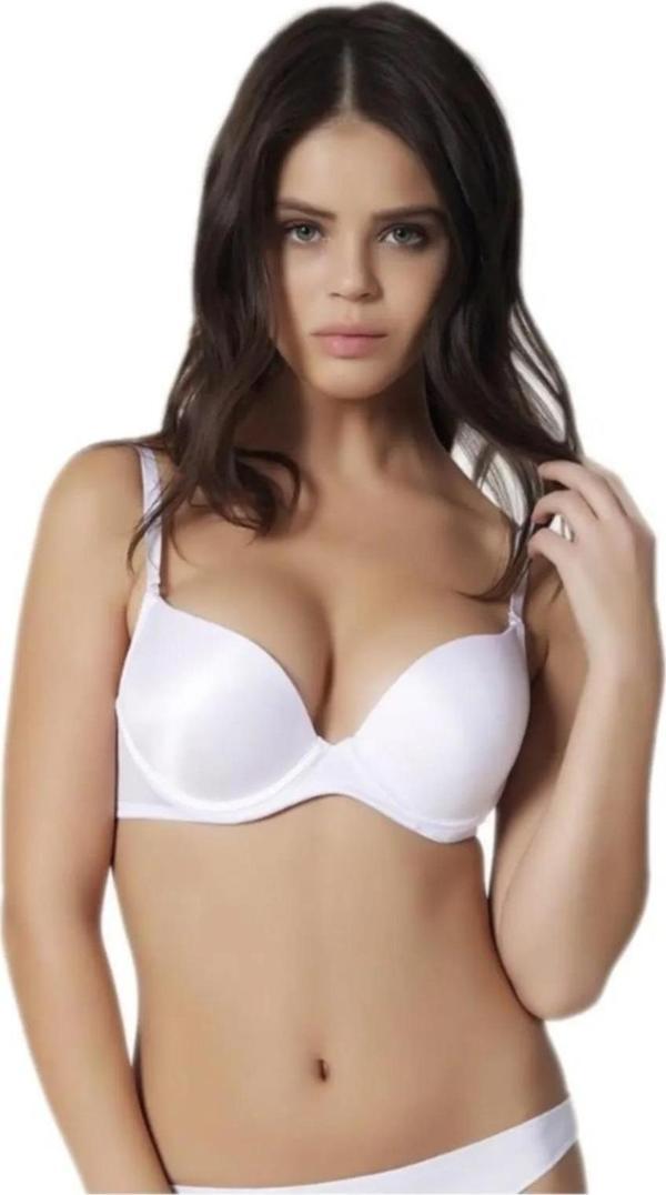 Orkide Kadın 2 Beden Büyüten Dolgulu Destekli Sütyen Reina - 2 Adet - Image 1