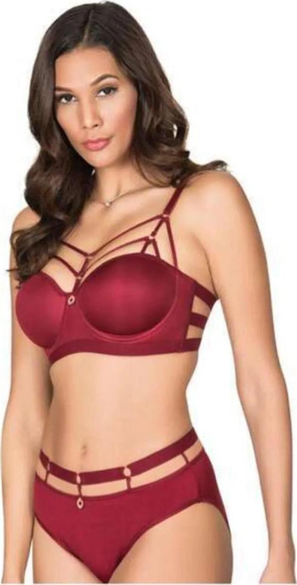 Le Jardin Kadın Balenli Desteksiz Sütyen Külot Takımı 5045 - 1 Adet - Image 1