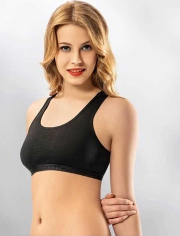 Kota Kadın Likralı Sporcu Büstiyer Yarım Atlet Body 3 Adet - 6050 - Image 1