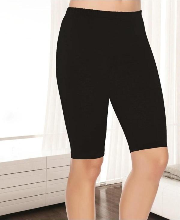 Tutku Elit Kadın Modal Likralı Kısa Tayt 2103 - 6 Adet  - Image 1