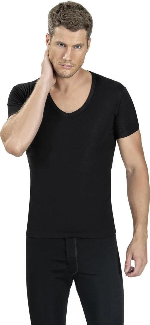 Jiber Erkek Termal Üst Kısa Kol Fanila 162 - 1 Adet - Image 1