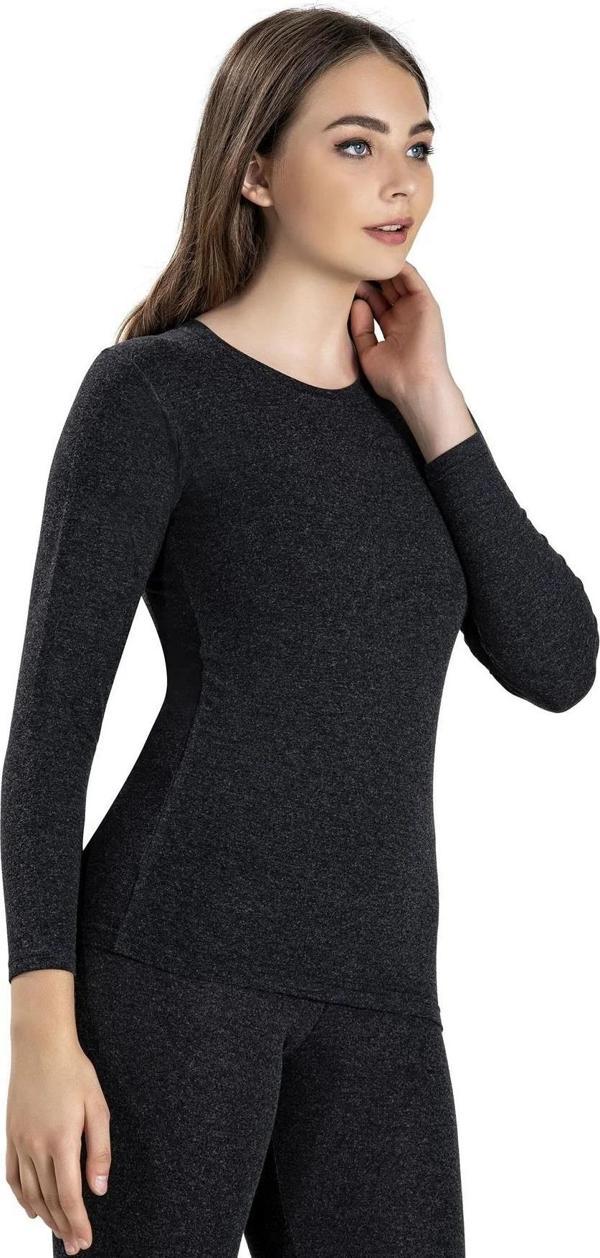 Jiber Kadın Soft Termal Tayt Uzun Kol Fanila İçlik Set 597/599 - 1 Set - Image 1